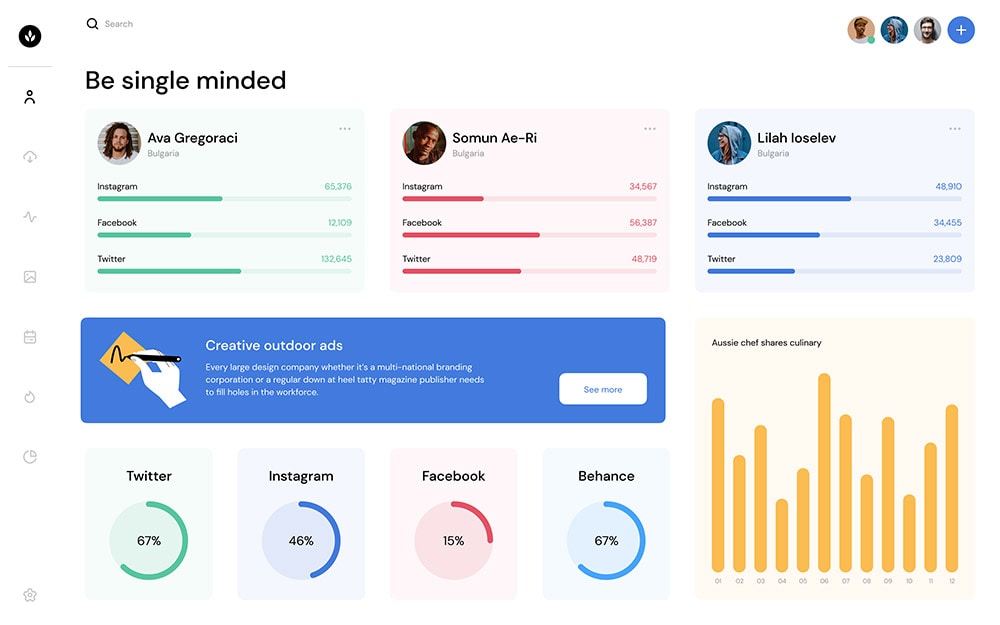 Client App Dashboard